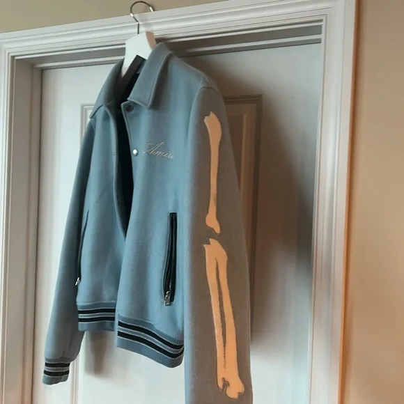 Amiri Bones Jacket - Ice Blue - Picture 5 of 16